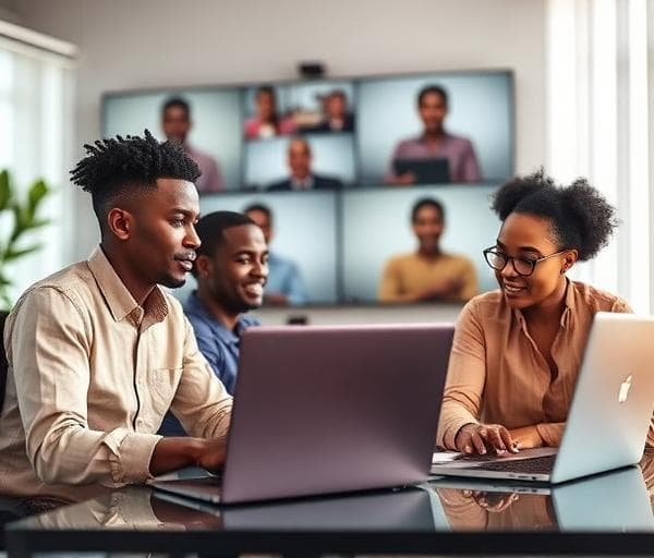 African Oracle specialists working in hybrid remote setup